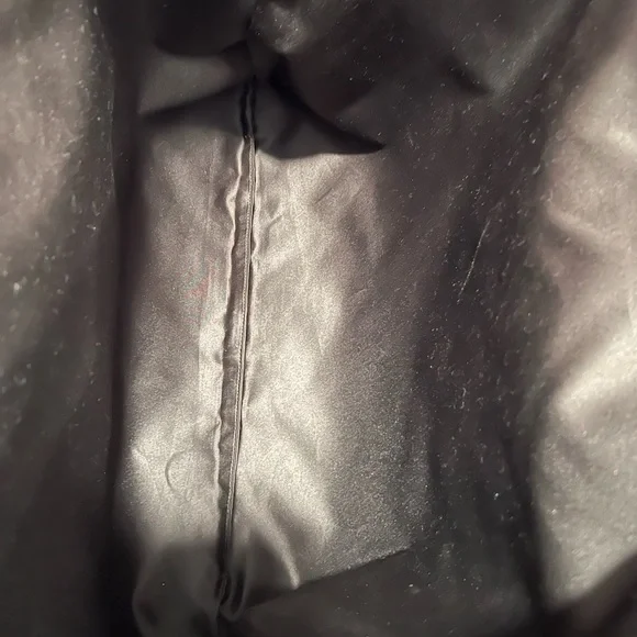 ๐ฏAuthentic Yves Saint Laurent Kahala Pink Canvas & Velvet YSL Logo Tote Bag - Picture 8 of 11